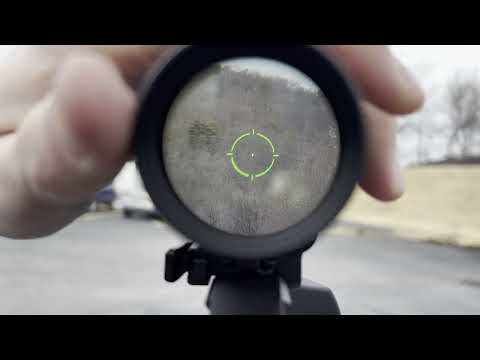 praktická ukázka Zvětšovacího modulu Holosun HM6X magnifier