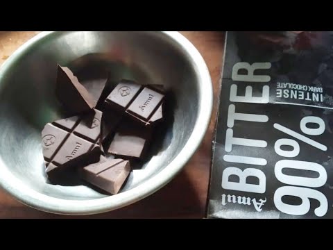 I did this with Amul 90% bitter intense dark chocolate Ep 9