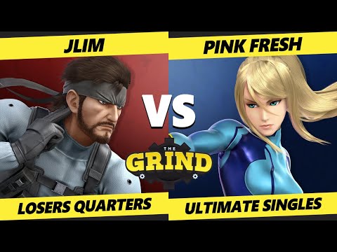 Smash Ultimate Tournament - JLim (Snake) Vs. Pink Fresh (ZSS) The Grind 97 SSBU Losers Quarters
