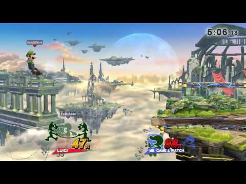 Laf. Sm4sh @ SnB 14 [WF] - Champ (Luigi) vs. Ramsaur (Game & Watch)