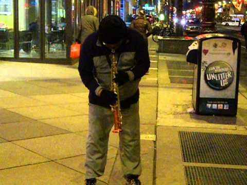 SAX BUSKER