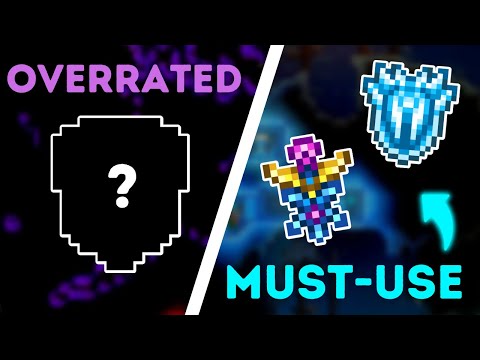 The BEST and WORST Accessories to Use in Endgame Terraria