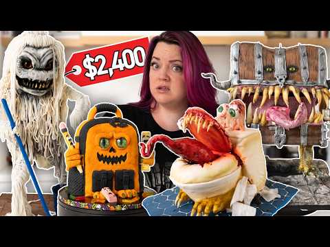 I Paid Bakeries to Make the Weirdest HALLOWEEN CAKES Yet!