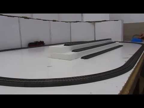 Testfahrt BR 54 1556 der DB (Trix für Märklin)