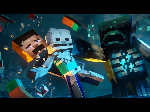 Warden Fight GONE WRONG (Minecraft Animation Bloopers)