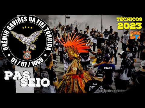 Gaviões da Fiel 2023 - PASSEIO pela BATERIA RITIMÃO  #BotaOFone #PioneiroNoVídeoDosBreques