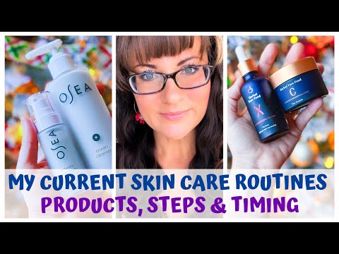 MEINE AKTUELLE HAUTPFLEGEROUTINE (2025) • OSEA, EMINENCE & HERBAL FACE FOOD • ROHKOST VEGAN