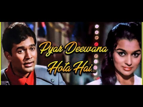 Pyaar Deewana Hota Hai 4K Song : Kishore Kumar Classics | Rajesh Khanna | Hindi Romantic-Kati Patang