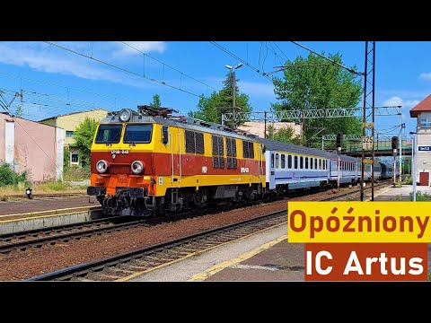 Opóźniony 130min IC Artus na Hel