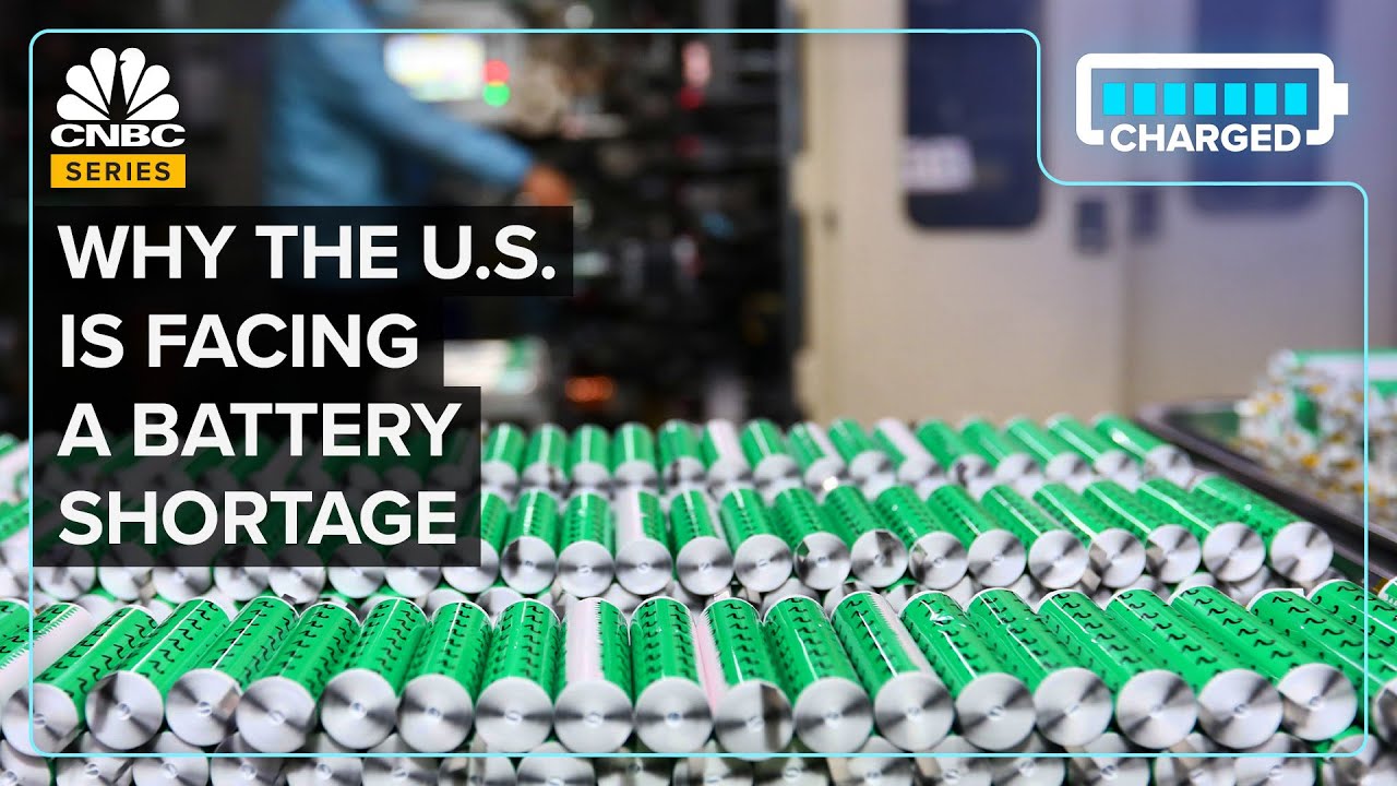 Why The U.S. EV Industry Is Facing A Battery Shortage