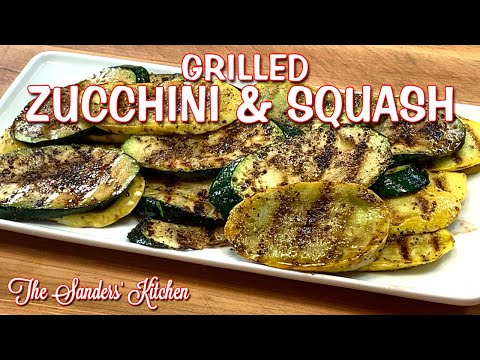 GRILLED ZUCCHINI AND SQUASH / SIMPLE SEASONING BLEND