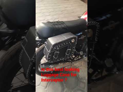 Best looking Side Boxes for #interceptor650  #short