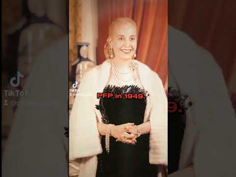 History's Most Controversial Juan & Evita Peron #history #historyshort #evita #darkhistory #dictator