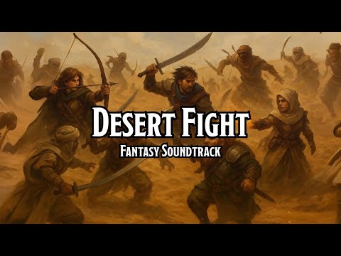 Desert Fight | D&D/TTRPG Battle|Combat|Fight Music | 1 Hour | Copyright free