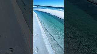 Emerald Coast, FL Clear Water &amp; White Sand Beaches💎🏝️ #beach #emeraldcoast #travel
