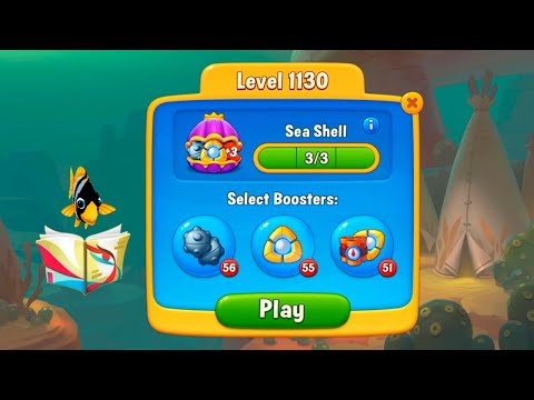 Fishdom 1130 level II Enjoying The game II Game Play II Mini Game