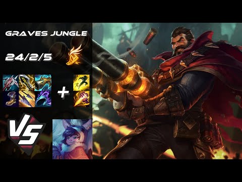 JUNGLE Graves vs Nunu & Willump - NA Challenger Patch 14.11