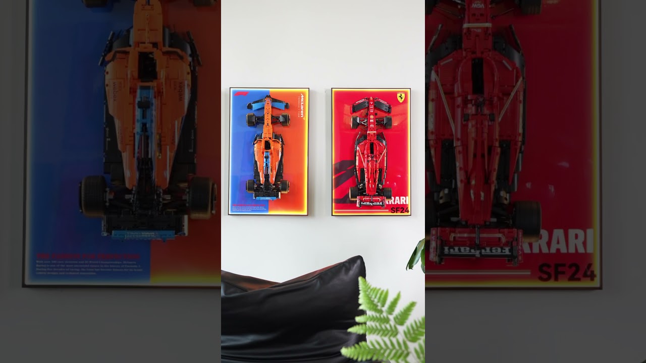 All for you with Mark’s Magic Love ❤️ #lego #afol #legodisplay #legocollection #legoframe #f1