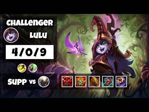Lulu vs Pantheon TURKISH Challenger SUPPORT (4/0/9) - v11.14