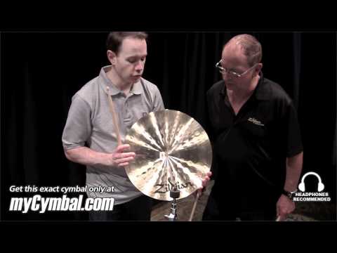 Zildjian 16" Rarities K Custom Special Dry Crash Cymbal  - Played by Leon Chiapinni (K0516-1101711L)