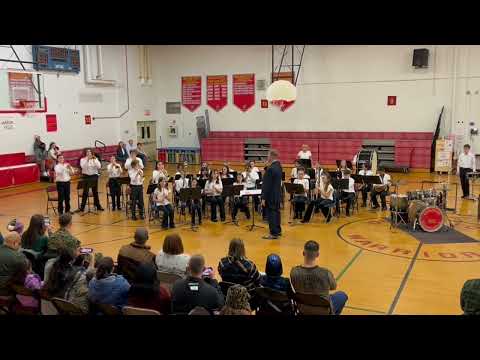 Quantico MHS Beginning Band - Hard Rock Blues by John Higgins