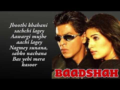 Baadshah O Baadshah -HD VIDEO | Shahrukh Khan & Twinkle Khanna | Baadshah |90's Bollywood Hindi Song