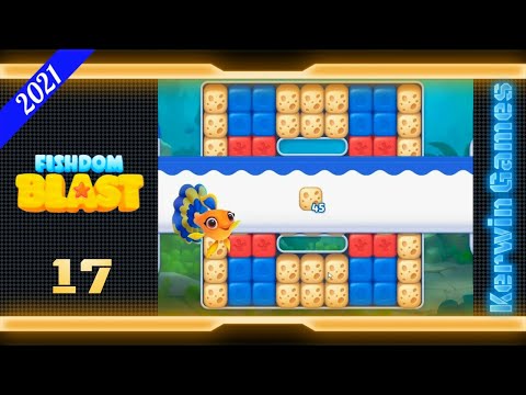 Fishdom Blast Level 17 - No Boosters - 27 moves (2021)
