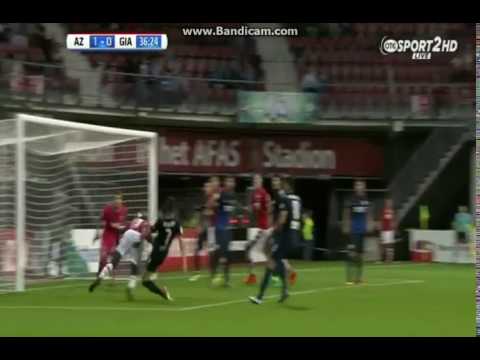 AZ Alkmaar - PAS Giannena 1-0 | Luckassen Goal | Europa League {28/7/2016}