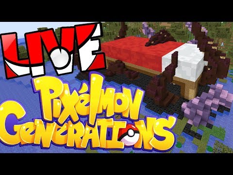 UNA DELLE COSTRUZIONE PIU' BELLE - Minecraft ita Pixelmon Live - le palestre degli iscritti