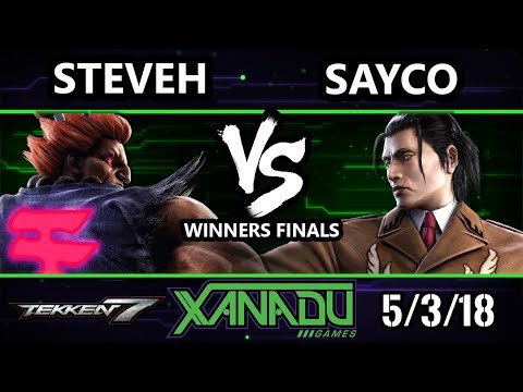 F@X 248 Tekken 7 - Sayco (Dragunov) Vs. steveh (Akuma) - T7 Winners Finals