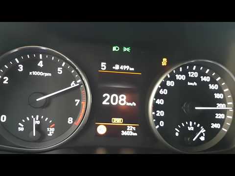 Hyundai i30 1.4 T-GDI 7DCT 0-210 km/h
