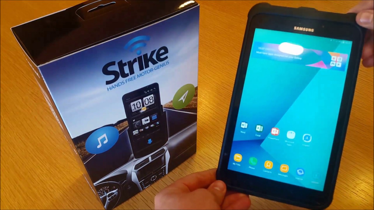 Samsung Galaxy Tab Active2 Vehicle Tablet Holder Unboxing