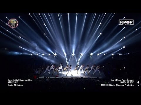 170302 PSY - GANGNAM STYLE & DADDY 강남스타일 at OneK Global Peace Concert
