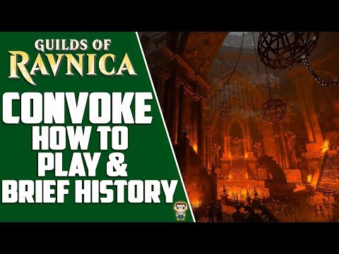 Guilds of Ravnica - CONVOKE : How to Play and Brief History (MTG) Video