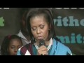 Michelle Obama's plea for education