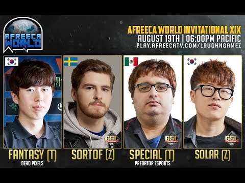 Afreeca World Invitational #19 - Solar vs Bunny