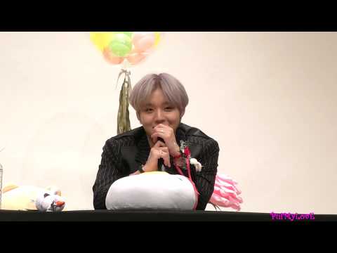 191208 Aladin Fansign - Jihoon Focus