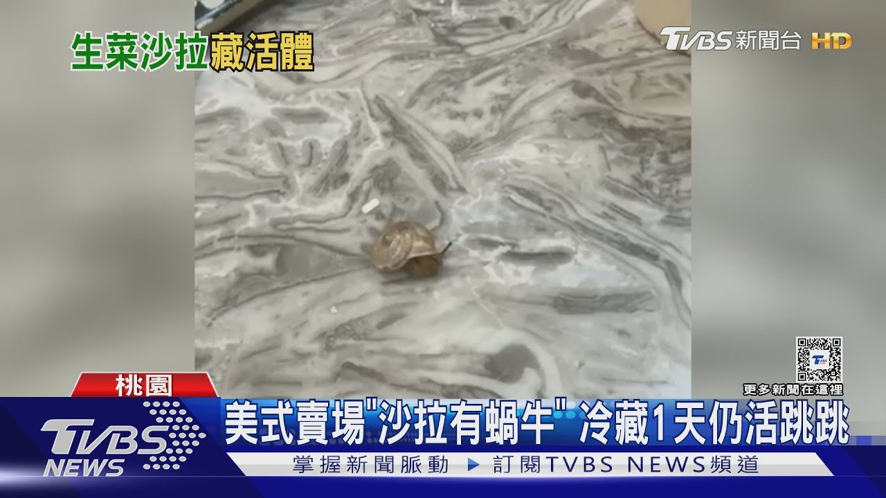 美式賣場「沙拉有蝸牛」 冷藏1天仍活跳跳