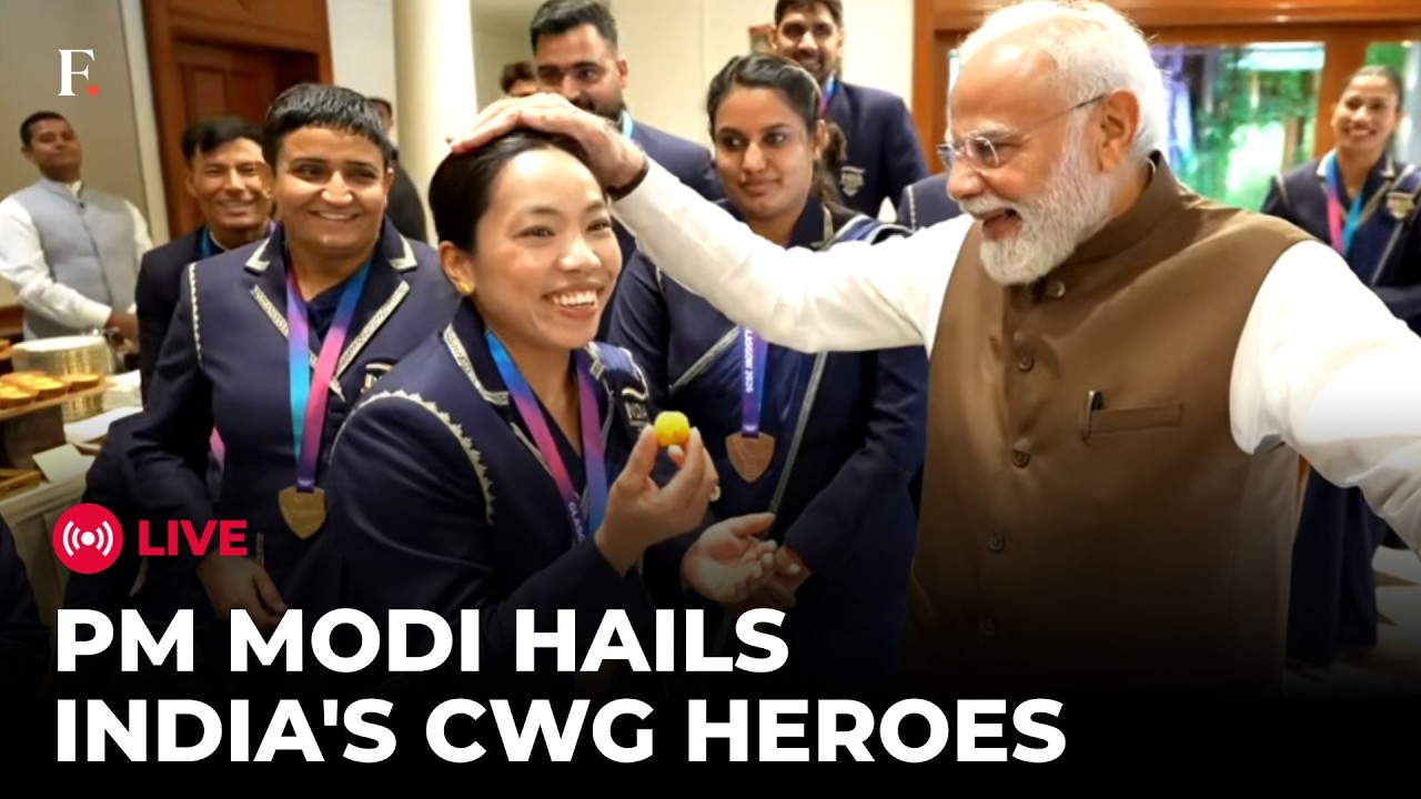 PM Modi LIVE: PM Modi Meets India's CWG 2026 Champions | 'Jo Khelega, Woh Khilega' Moment