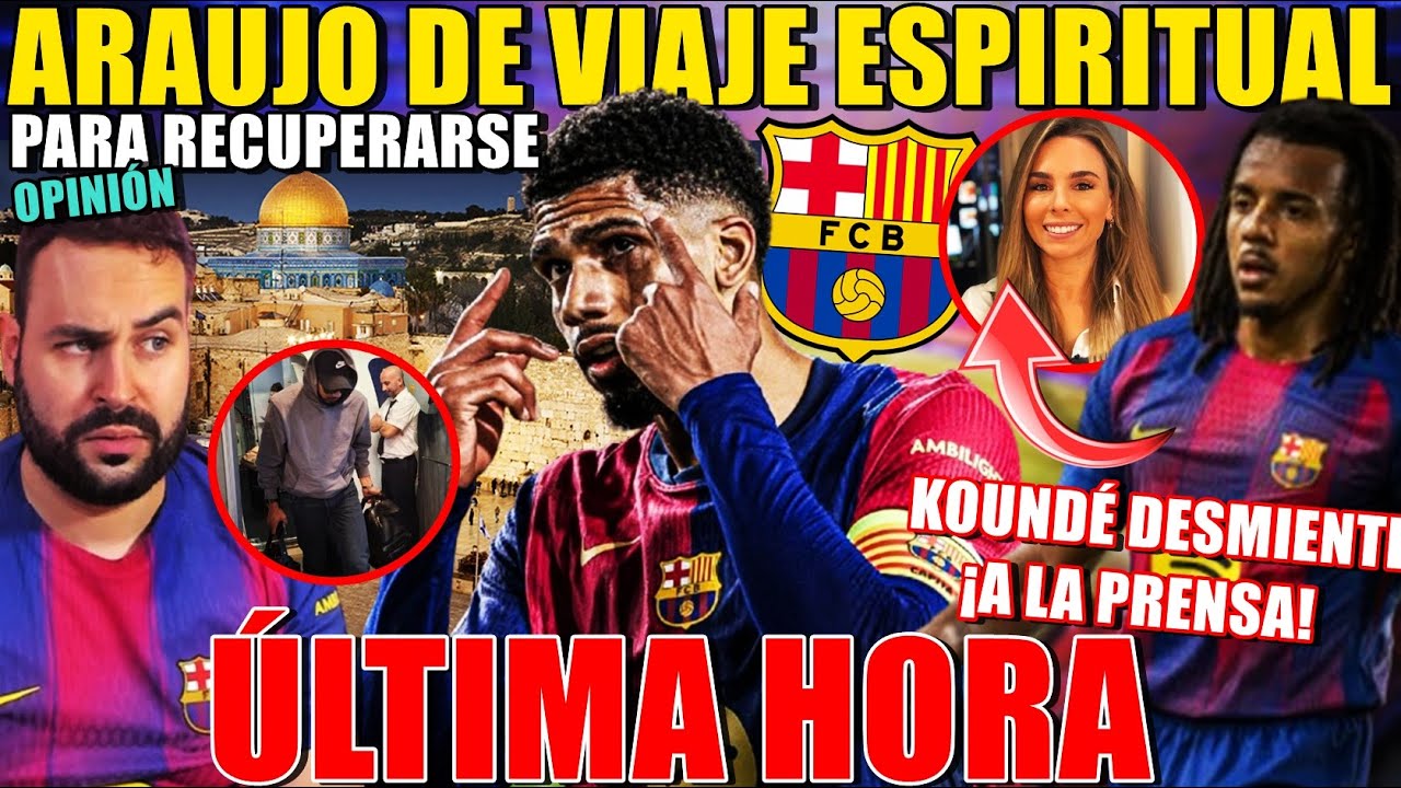 🚨ARAUJO de VIAJE ESPIRITUAL para RECUPERARSE - Mi OPINIÓN - KOUNDÉ DESMIENTE a la PRENSA (OTRA VEZ!
