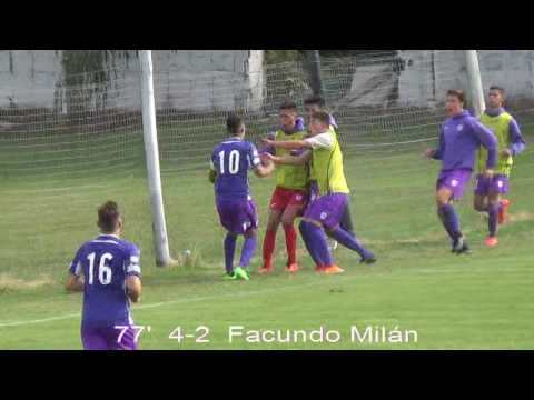 Sub 16 5° Fecha Torneo Apertura 2017 Defensor Sp 5 (F. Milán x3, A. Moreira y M. Rocha) - Danubio 2