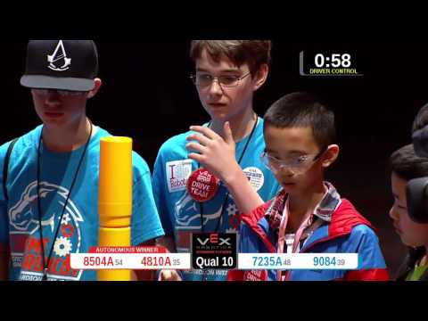2015 VRC-MS Spir Q10 -  (8504A 7235A) 56-Spirit Div-VRC Middle School-VEX Worlds 2015