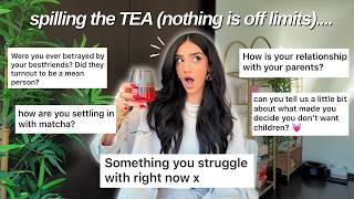 chatty Q&A | friendships, boundaries, life goals, work/life balance + more