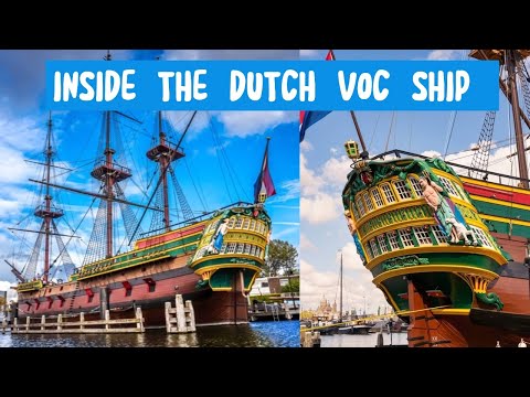 THE DARK SIDE OF VOC SHIP | VISITING VOC SHIP IN AMSTERDAM | KAPAL PENJAJAH VOC BELANDA