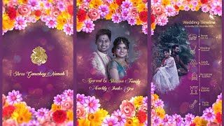 Top Wedding invitation Video Trends This Year | GC081 | Save The Date