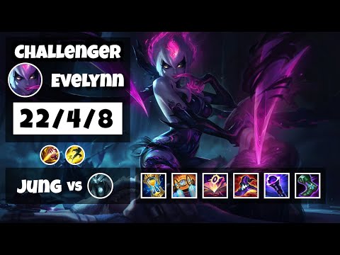 Evelynn s11 Jungle Challenger Replay (22/4/8) - BR