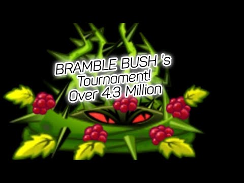 Strategies for BRAMBLE BUSH 's Tournament, Over 4.3 million! | Plants vs Zombies 2 Arena Strategies