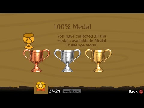 Pixel Junk Monsters Ultimate - Master Sniper -  Complete Medal Guide PC / PS4 / PS3 Trophy Guide