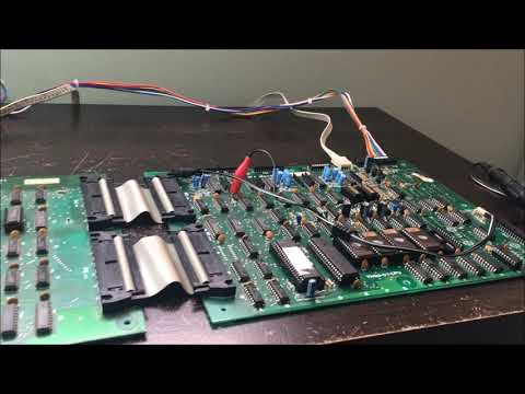 1981 Nintendo Donkey Kong Arcade PCB Repair