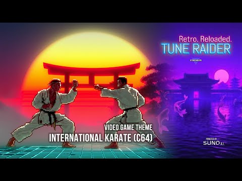INTERNATIONAL KARATE (C64) as Epic 80's Synthwave AI Remix
